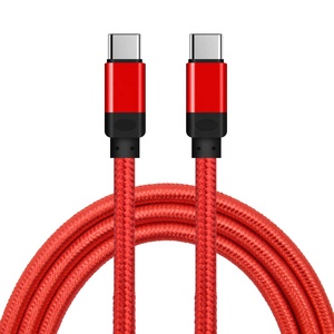 Cavo di Ricarica Rapida USB-<span class=keywords><strong>C</strong></span> a USB-<span class=keywords><strong>C</strong></span> in Nylon Intrecciato da 1M/3ft, Cavo di Ricarica Veloce per <span class=keywords><strong>iPhone</strong></span> - Product Image 2