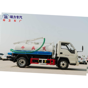 4000l 5000l 6000l Sewage Suction Septic Tank Trucks Used for Sewer Cleaning for Sale - Product Image 4