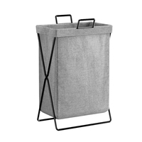 Panier à linge sale pliable en tissu épais, grande capacité, pour la salle de bain, la toilette, le rangement du linge
