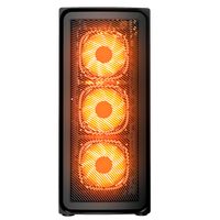 Boîtier d'ordinateur de jeu MATX USB 3.0 RGB avec grand design ATX et verre trempé pour usage domestique fabriqué par PC