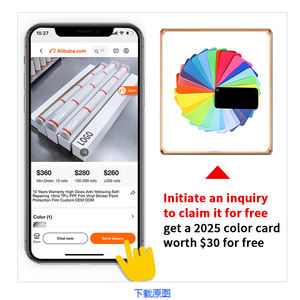 En uygun toptan 500 + renk parlak TPU PPF 8mil kalın çıkarılabilir kullanımlık 5 yıl garanti boya koruyucu Film araba - Product Image 2