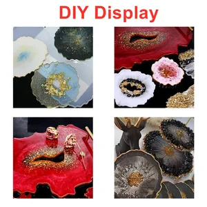 50g/Lote de Piedras Trituradas de Vidrio y Metal para Relleno de Resina Epoxi, Decoración de Mesa, Tartas, Frutas y Posavasos, Molde Decorativo de Cristal - Product Image 3
