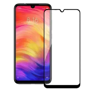 防指纹手机 2.5D 9h 钢化玻璃 Xiaomi Redmi note 9 10x 屏幕保护膜