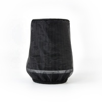 Housse de protection universelle pour filtre à air, imperméable, résistante à l'huile et à la poussière, pour filtres d'admission d'air cylindriques à haut débit, noir, PQY-AIB01
