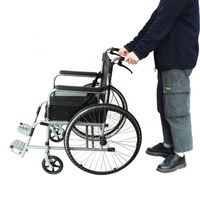Silla de Ruedas Plegable Portátil Fitin, Ligera, de Aluminio, con Empuje Manual, para Adultos, Discapacitados, Ancianos, Uso Hospitalario y Doméstico, 3 Años de Garantía