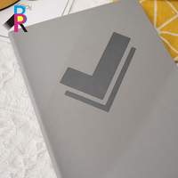 Carnet A5 en cuir PU écologique avec logo personnalisé en relief, cadeau d'affaires OEM, vente en gros directe usine