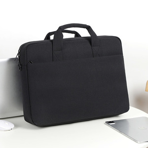 Sac pour ordinateur portable personnalisé de 14/15/17 pouces avec absorption des chocs par airbag, bandoulière et poignée, sac pour ordinateur portable imperméable - Product Image 3