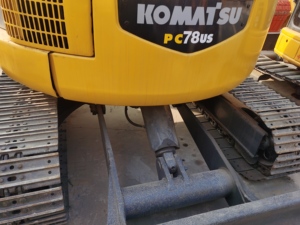 Tweedehands Komatsu Pc78 Gebruikte Graafmachine Met <span class=keywords><strong>Dozer</strong></span> Mini <span class=keywords><strong>Backhoe</strong></span> Pc78uu Pc78us Rupsgraafmachine Alat Berat Indonesië - Product Image 2