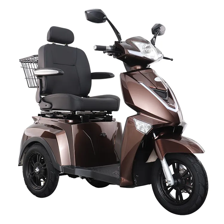 leisure high-end Electric Tricycle 3 Wheels Mobility Scooter tricycle motor trike for the elder