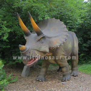 Trung Quốc khổng lồ vui chơi giải trí cuộc sống thực Kích thước điện cơ điện tử công viên chủ đề triển lãm cử động được mô hình robot cơ khí khủng long - Product Image 5