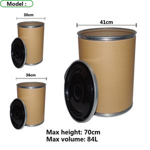 Nouveau baril en carton recouvert de plastique de haute qualité avec un bon emballage logistique - Product Image 3