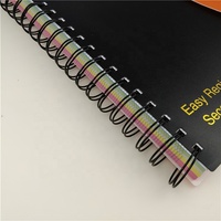 Bestpreis 70 GSM 500 Seiten Spiralblock Großhandel Individueller Spiralblock A4 Mit Farbigem Papier