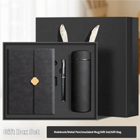 Coffret Cadeau d'Entreprise 3-en-1 Personnalisé 2026 avec Stylo, Tasse Thermos en Acier Inoxydable et Carnet – MOQ 50 Sets – Idéal pour Cadeaux d'Entreprise