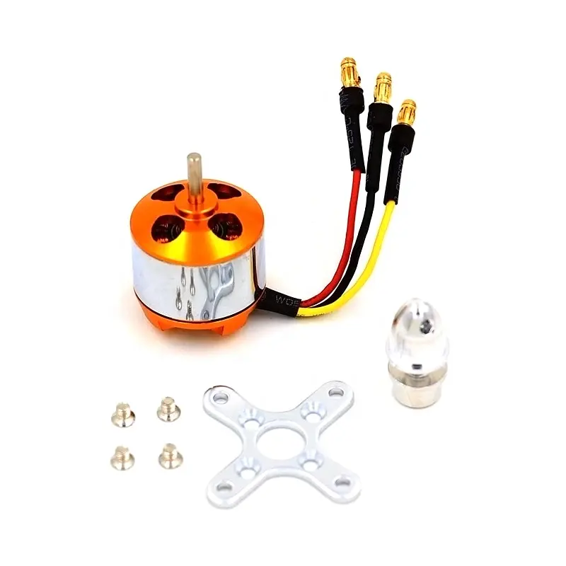 Electric Motor Metal Waterproof Brushless Motor All Kinds of DC XXD A2212 2450KV 30 Brushless Motor for Drone Model Airplane
