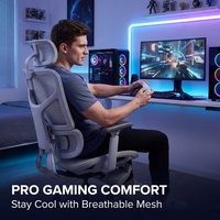 Chaise de jeu fonctionnelle AOR équipée d'une tige de pression anti-explosion, d'un appui-tête réglable 4D, d'un accoudoir 5DPU, vente en gros d'usine