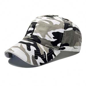 Gorra de Béisbol Estilo Urbano de 6 Paneles en Tela Oxford con Estampado de Camuflaje, Oficialmente Licenciada - Product Image 6