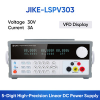 Catu Daya DC Linear Terprogram Layar VFD 5 Digit ETOMMENS-LSPV303 30V 3A Sumber Variabel Presisi Tinggi untuk Laboratorium Perbaikan
