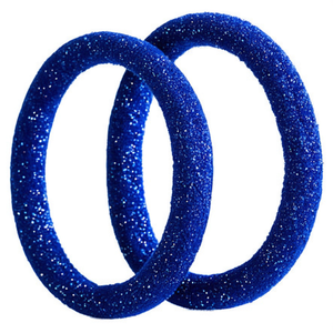 Funda para Volante de Tela con Brillo Azul, Accesorio para Interior de Auto - Product Image 1