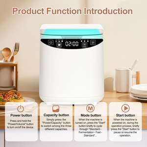Composteur Électrique de Cuisine 4,2 L – Machine à Compost Simple et Écologique pour Déchets Alimentaires Grande Capacité - Product Image 2