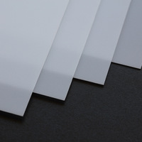 Feuille de panneau de diffusion en polycarbonate givré blanc de diffuseur de lumière de feuille de polycarbonate de 8mm