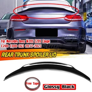 สปอยเลอร์หลังรถยนต์ W205 รุ่น PSM สำหรับ Mercedes Benz W205 C205 Coupe C200 C300 C63 ปี 2017-2021 - Product Image 1