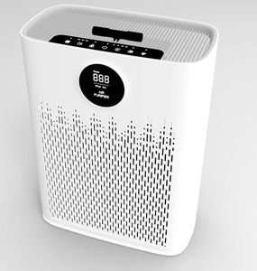 <span class=keywords><strong>Purificateur</strong></span> <span class=keywords><strong>d</strong></span>'<span class=keywords><strong>air</strong></span> électrique intelligent 2738 pour la maison, avec filtre HEPA 13, écran LED, connectivité Wi-Fi et commande tactile - Product Image 1