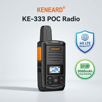 KENEARD KE-333 4G pour Full Netcom, double Nano SIM, batterie 3000 mAh, charge Type-C, puissance de sortie 2W, talkie-walkie PTT mondial