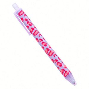 Office Supplies Students Multi Color Plastic Leopard Pattern 1.0Mm Ballpoint Advertising Gift <b>Retractable</b> Signature Ball <b>Pen</b> - Product Image 2