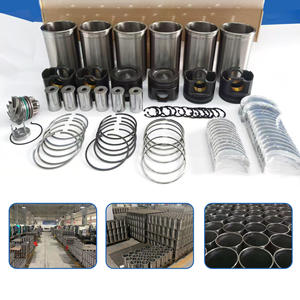 مجموعة قطع غيار إصلاح محرك الحفار 4HK1 6HK1 6BG1 حلقات المكبس وصمامات الأسطوانات وطقم حشيات العمرة والتجديد - Product Image 4