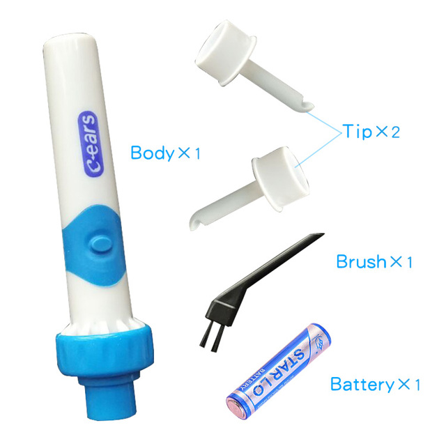 Factory Price  Electric Ear Wax Cleaner Digging Ears Cleaner Spoon