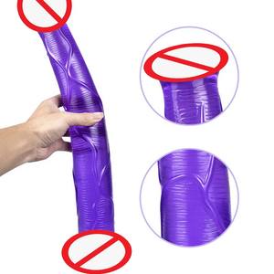 Женский раздвижной пенис Foreskin, огромные женщины, мастурбация, анальный фаллоимитатор с ремешком, жидкий силикон для фаллоимитатора - Product Image 1