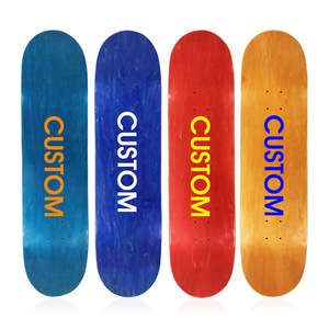 Nhà Máy Bán buôn tùy chỉnh 31*8inch 7 lớp 100% Canada Maple đôi cong ván trượt - Product Image 1