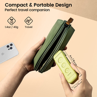 Lampu Baca LED Mini Portabel USB Type-A Isi Ulang 500mAh, Penjepit Buku, Perawatan Mata, untuk Pecinta Buku