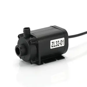 12V DCソーラー循環ポンプモーターDCウォーターポンプ2-3.5L/min 1-2.5M水頭