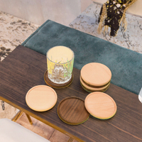Support de sous-verre multifonctionnel en bois de hêtre sculpté, classique, durable et magnifique, idéal pour les tables de salle à manger et de bureau – Meilleur prix 2026