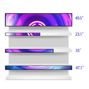 Pantalla LCD Inteligente Extensible para Borde de Estante, Señalización Digital con Función SDK para Supermercados, Tiendas Minoristas y Centros Comerciales - Product Image 2