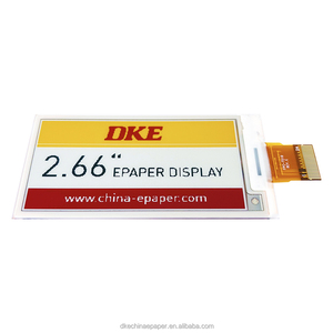 Module EPD DKE 2,66 pouces 4 couleurs, écran E-paper noir, blanc, rouge, jaune, interface SPI, faible consommation d'énergie, écran E Ink - Product Image 4