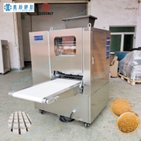 Machine automatique commerciale de division et de façonnage de pâte, moteur en acier inoxydable 304, capacité de 6000 pièces/heure pour tortillas et pain naan