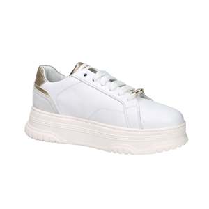 Sneakers Donna Janet & Janet J-422 Bianche con Plateau Chunky - Product Image 6