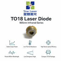 Diodo Láser Infrarrojo QSI QL90O7SX 905nm 100mW TO5.6 5.6mm, Módulo LD para Sensor LIDAR Industrial
