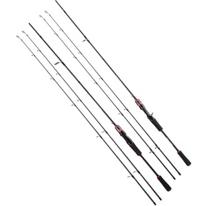 Canne à pêche 6m, action moyenne rapide, fibre de carbone, anneaux SIC, pour la pêche au bar en mer, en rivière et en lac - Product Image 2