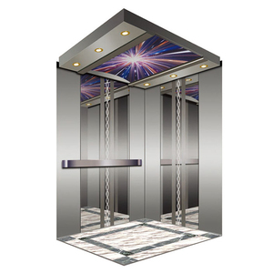 Cabine d'ascenseur <span class=keywords><strong>NOVA</strong></span> en acier/acier inoxydable, faible niveau sonore, certifiée ISO, garantie 1 an, livraison rapide, design contemporain pour bureau - Product Image 4