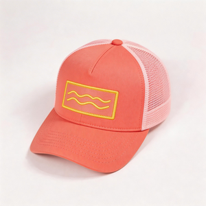 Casquette de baseball en maille personnalisée à 6 panneaux en coton, nouvelle mode - Product Image 4