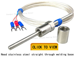 Промышленный водонепроницаемый термометр с платиновым зондом RTD Pt1000, термопара типа K, датчик Pt100 - Product Image 5