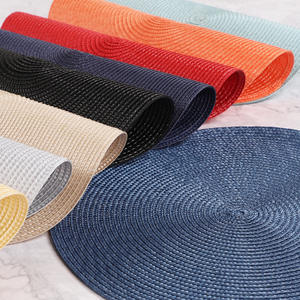 Napperon tissé en PP de couleur pure résistant à l'huile simple et moderne Tapis d'isolation de cuisine quotidien Support d'usine Napperon bon marché en gros - Product Image 4