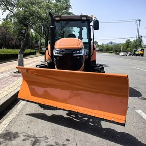Nouveau tracteur agricole 4x4 de 90 CV à transmission par engrenages avec pelle rétrocaveuse avant, haute productivité, boîte de vitesses pour usage domestique - Product Image 5