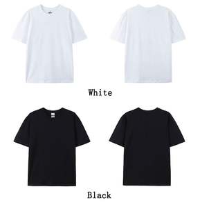 Camisetas de Hombre de Primera Calidad, 100% Algodón, Color Sólido, Corte Holgado Básico, Tejido Anti-Pilling, Personalizadas - Product Image 3