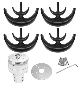 Générateur d'éoliennes verticales Zixi <span class=keywords><strong>JLS</strong></span> 500W, 5 pales en fibre de nylon, diamètre du rotor de 0,9 m, 12V/24V, usage domestique - Product Image 3