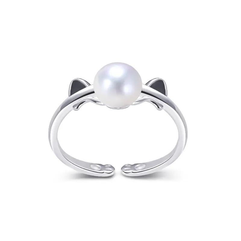 Kat Oor Schoonheid 925 Sterling Zilver Infinity Ring