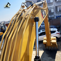 Excavatrice sur chenilles hydraulique d'occasion CAT 320D 320D2L 320D2 de 20 tonnes pour travaux de terrassement et de construction